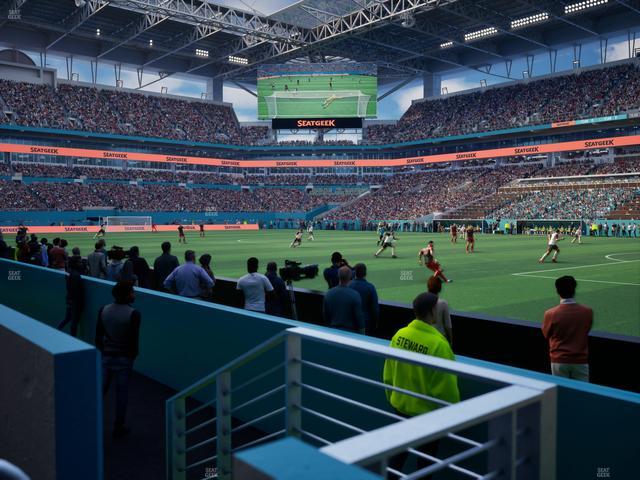 Hard Rock Stadium - Section 114 Seat View