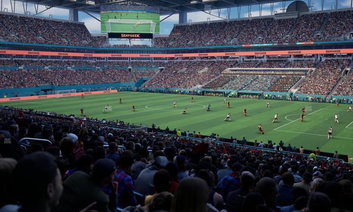 Hard Rock Stadium - Section 114 Seat View