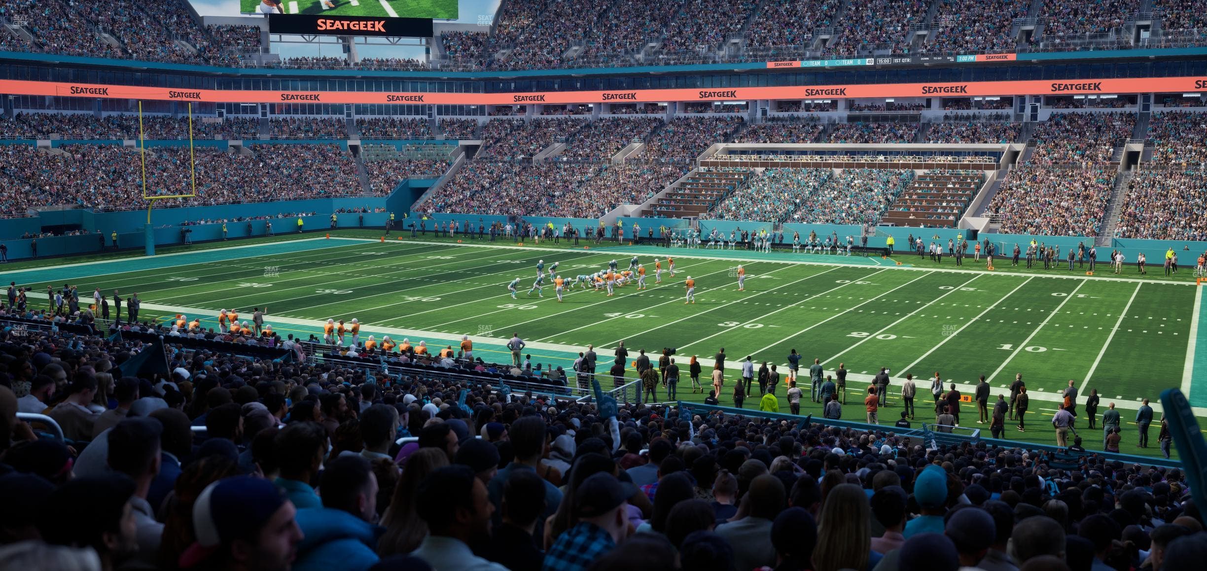 Hard Rock Stadium - Section 115 Seat View