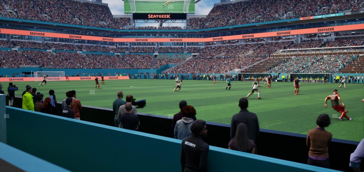 Hard Rock Stadium - Section 115 Seat View