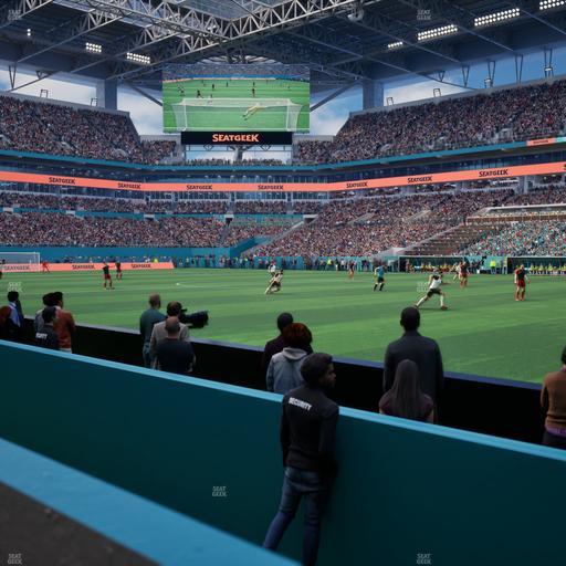 Hard Rock Stadium - Section 115 Seat View