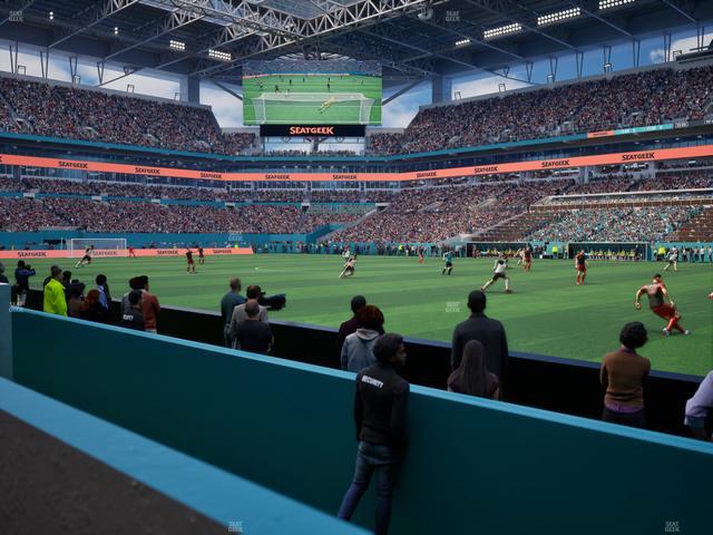 Hard Rock Stadium - Section 115 Seat View