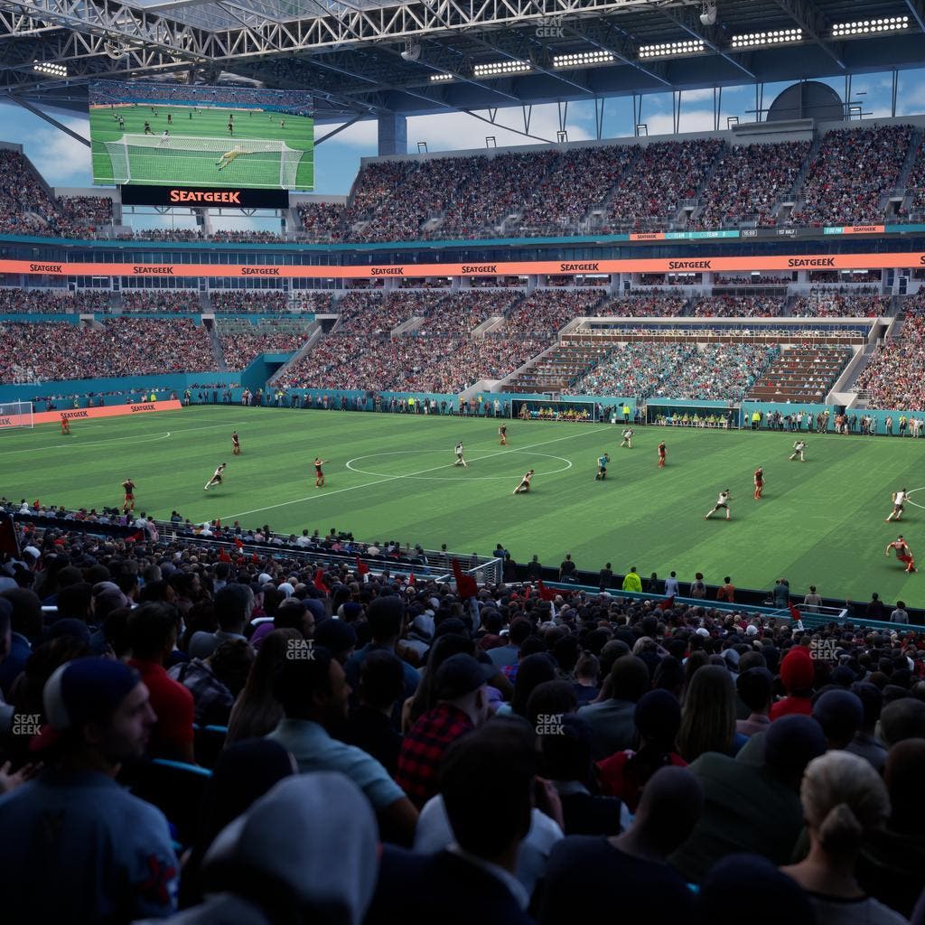 Hard Rock Stadium - Section 115 Seat View
