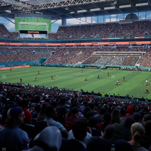 Hard Rock Stadium - Section 115 Seat View