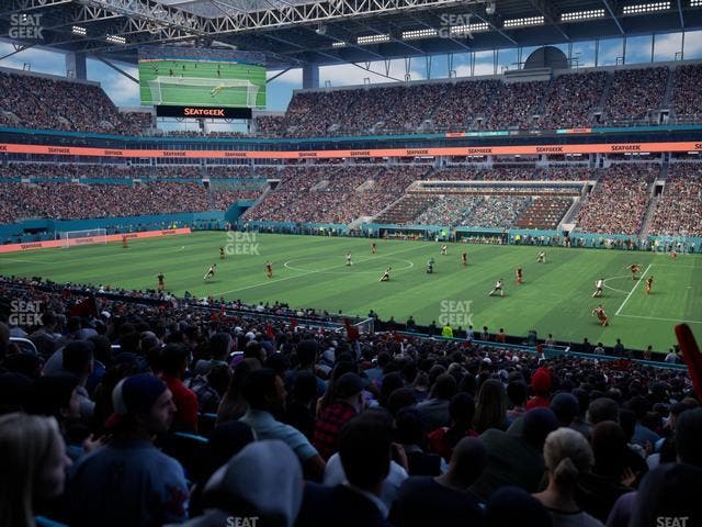 Hard Rock Stadium - Section 115 Seat View