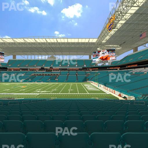 Hard Rock Stadium - Section 115 Seat View
