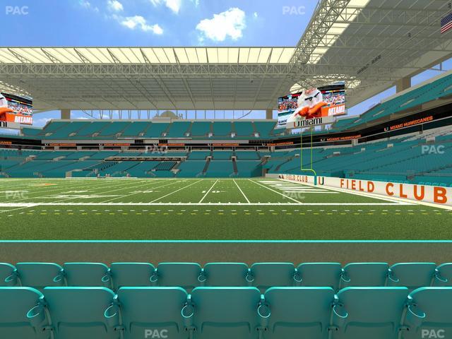 Hard Rock Stadium - Section 115 Seat View