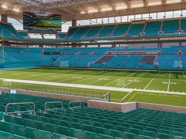 Hard Rock Stadium - Section 116 Seat View
