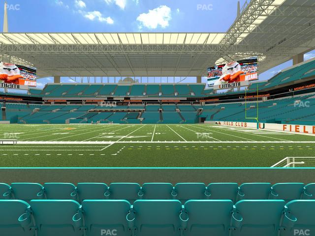 Hard Rock Stadium - Section 116 Seat View