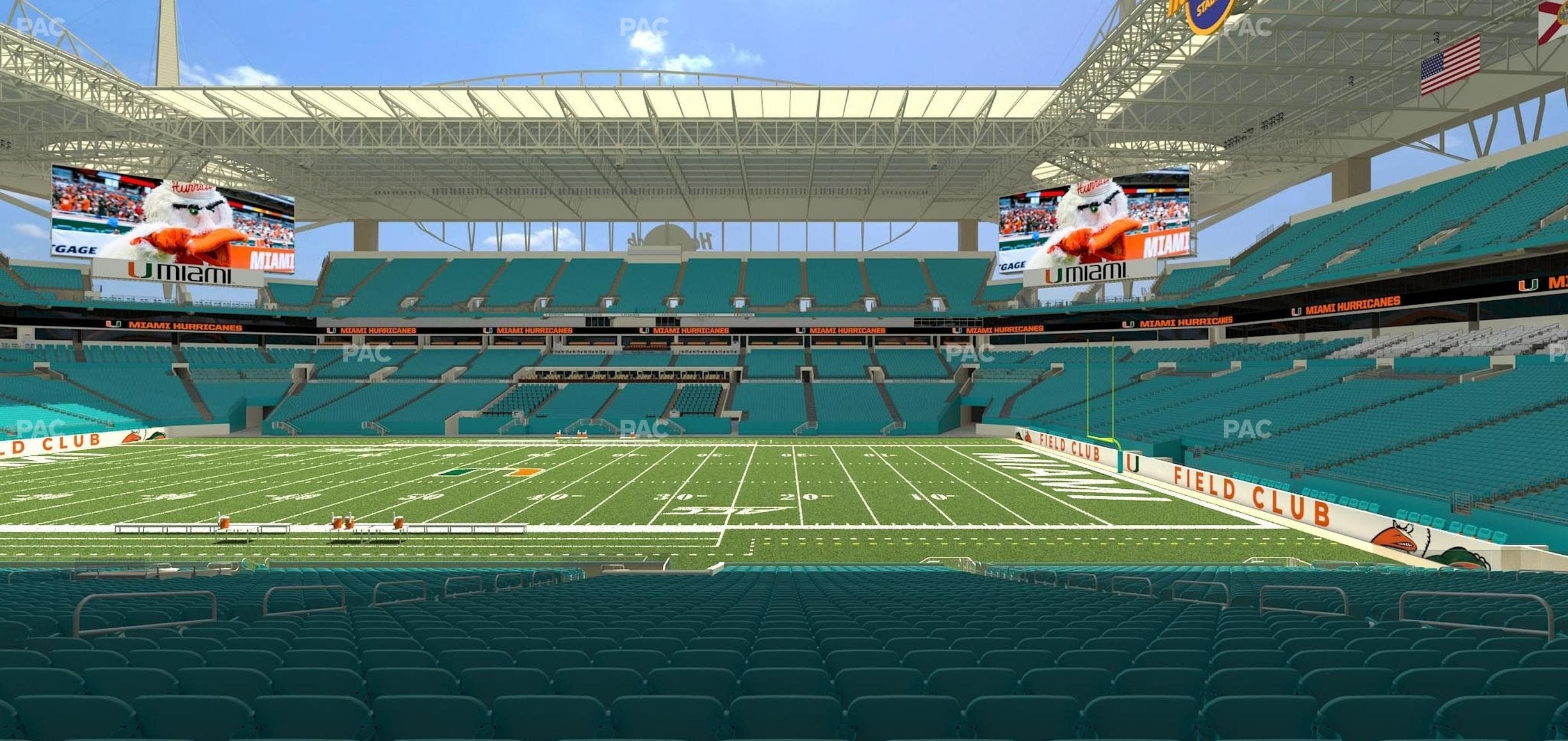 Hard Rock Stadium - Section 116 Seat View