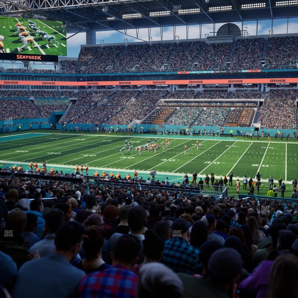 Hard Rock Stadium - Section 116 Seat View