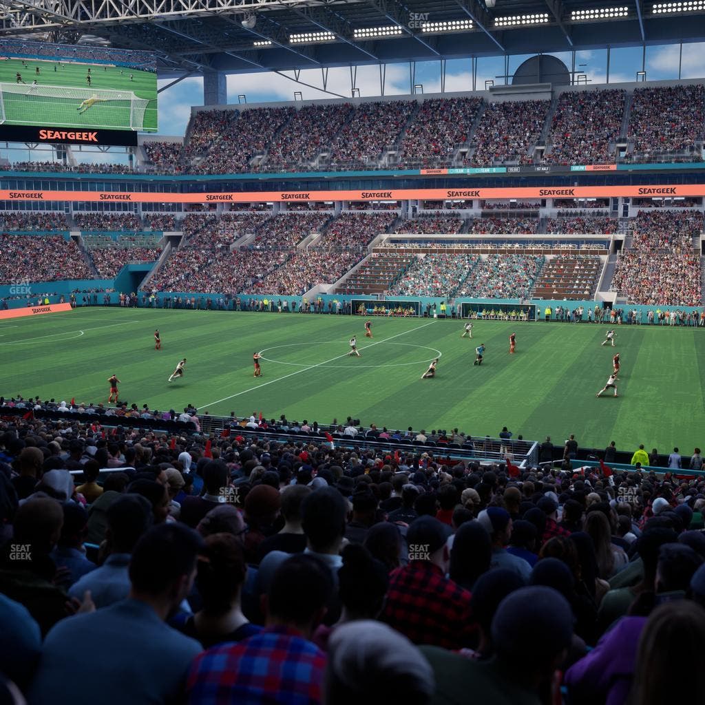 Hard Rock Stadium - Section 116 Seat View