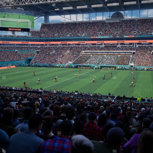 Hard Rock Stadium - Section 116 Seat View