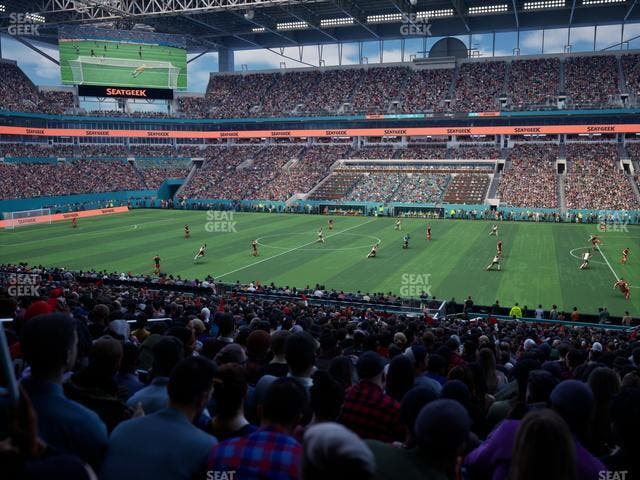 Hard Rock Stadium - Section 116 Seat View