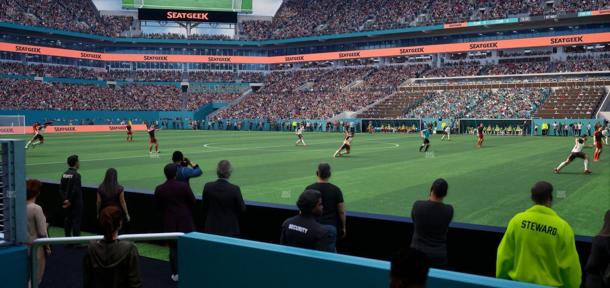 Hard Rock Stadium - Section 116 Seat View