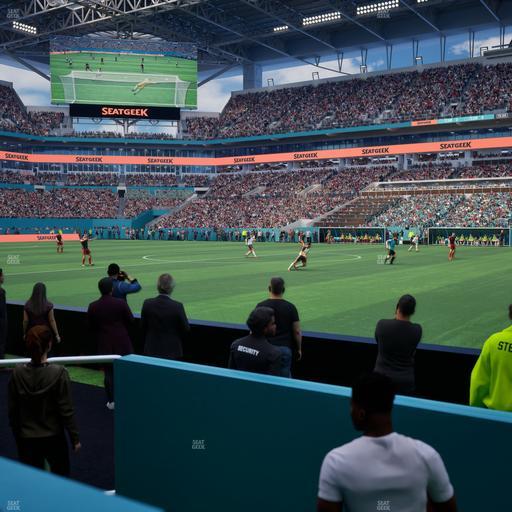 Hard Rock Stadium - Section 116 Seat View