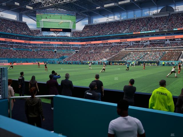 Hard Rock Stadium - Section 116 Seat View