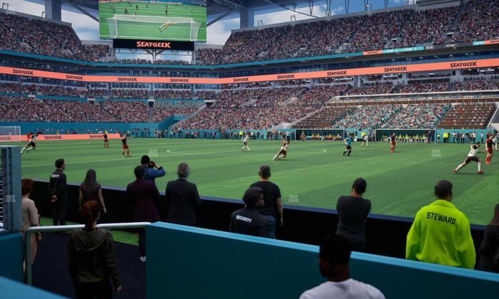 Hard Rock Stadium - Section 116 Seat View