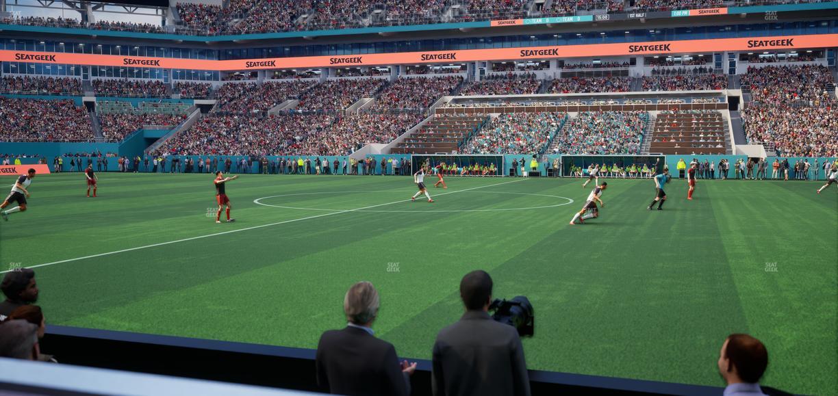 Hard Rock Stadium - Section 117 Seat View