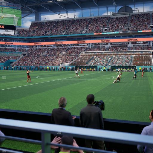 Hard Rock Stadium - Section 117 Seat View