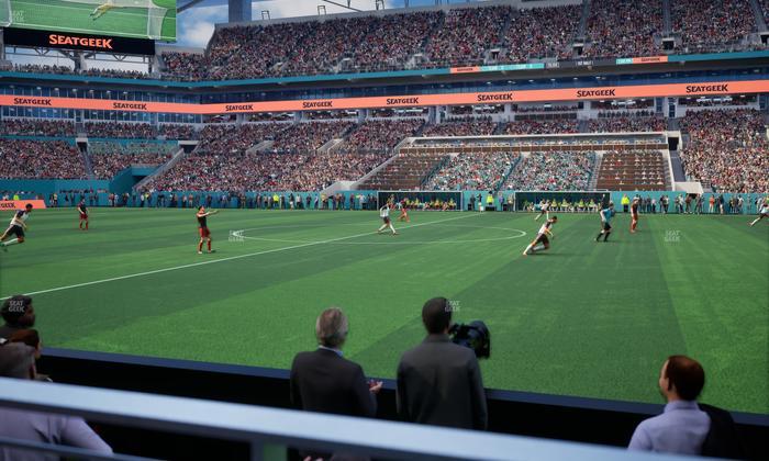 Hard Rock Stadium - Section 117 Seat View