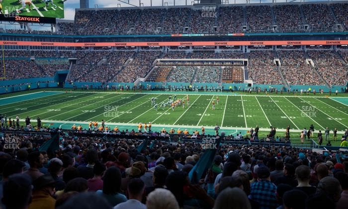 Hard Rock Stadium - Section 117 Seat View