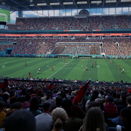 Hard Rock Stadium - Section 117 Seat View