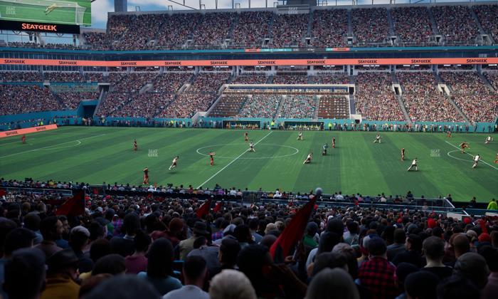 Hard Rock Stadium - Section 117 Seat View