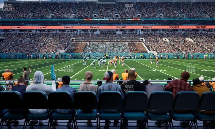 Hard Rock Stadium - Section 118 Seat View