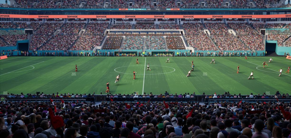 Hard Rock Stadium - Section 118 Seat View