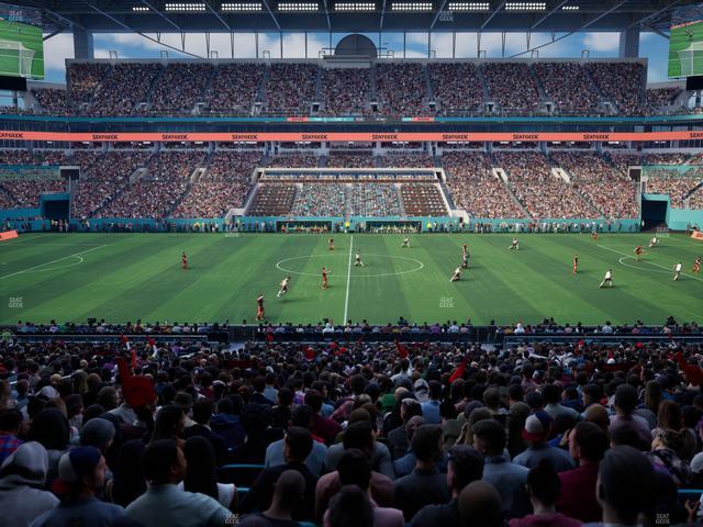 Hard Rock Stadium - Section 118 Seat View Hard Rock Stadium - Section 118 Seat View