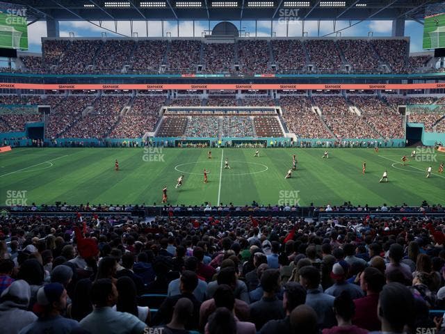 Hard Rock Stadium - Section 118 Seat View