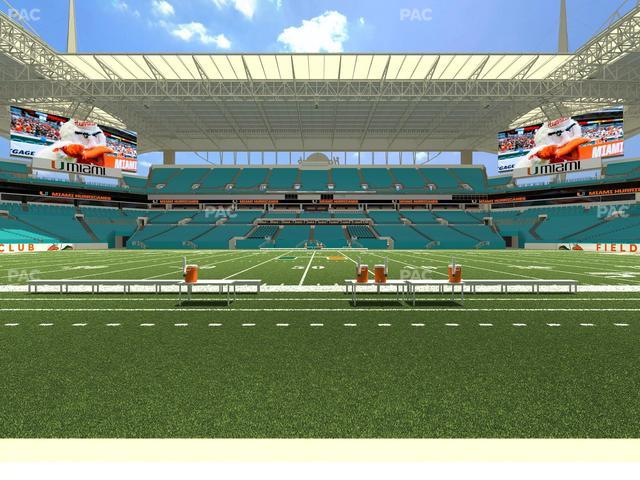 Hard Rock Stadium - Section 118 Seat View