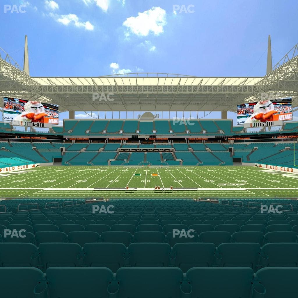 Hard Rock Stadium - Section 118 Seat View