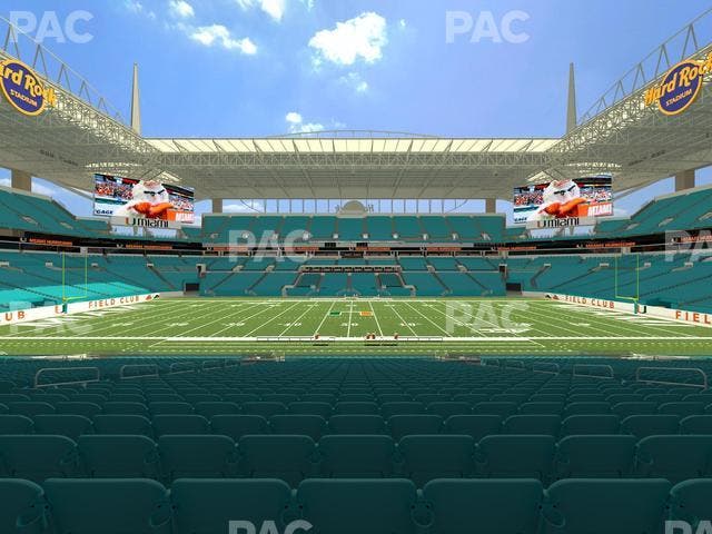 Hard Rock Stadium - Section 118 Seat View