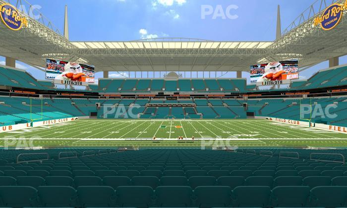 Hard Rock Stadium - Section 118 Seat View