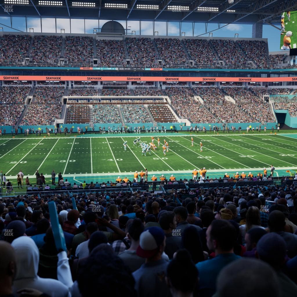 Hard Rock Stadium - Section 119 Seat View