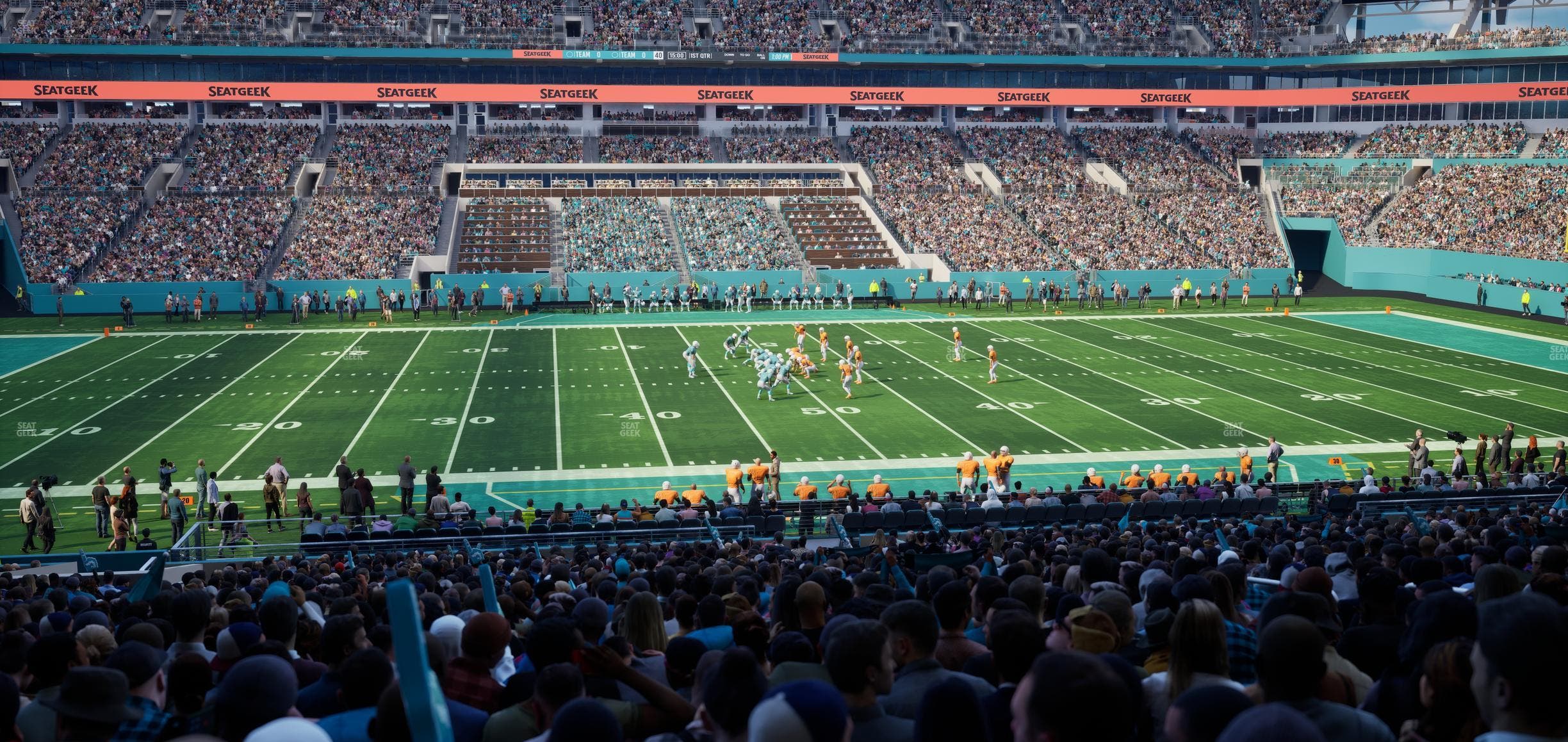 Hard Rock Stadium - Section 119 Seat View