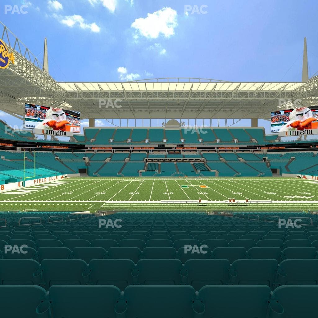 Hard Rock Stadium - Section 119 Seat View