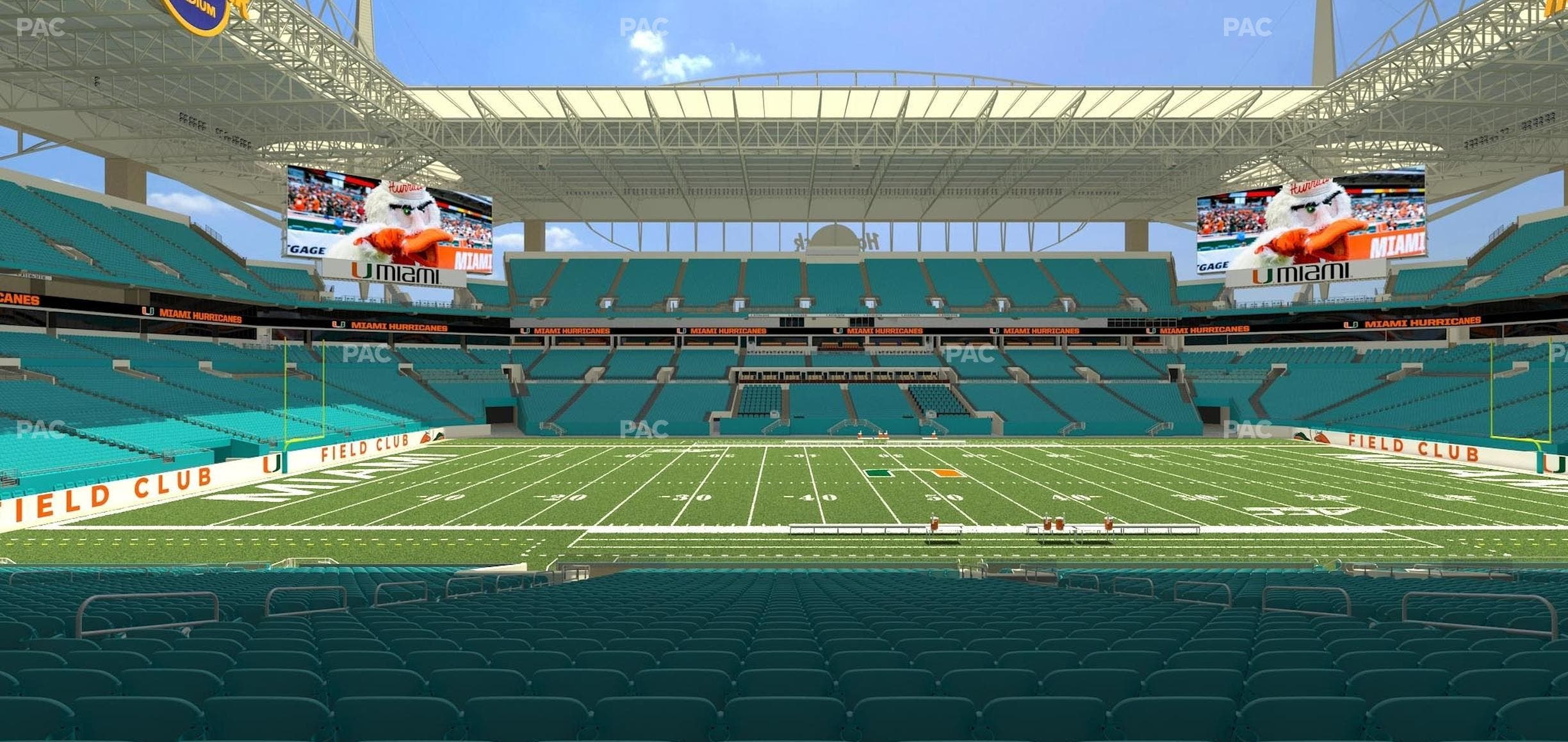 Hard Rock Stadium - Section 119 Seat View