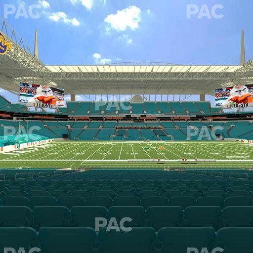 Hard Rock Stadium - Section 119 Seat View