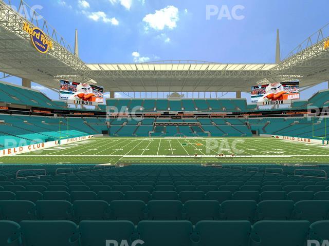 Hard Rock Stadium - Section 119 Seat View Hard Rock Stadium - Section 119 Seat View