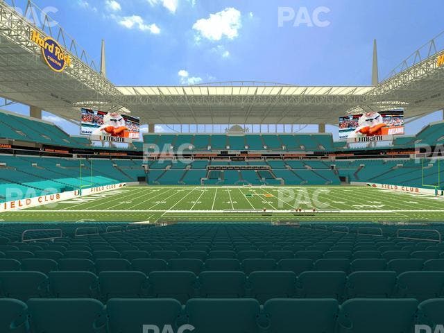 Hard Rock Stadium - Section 119 Seat View