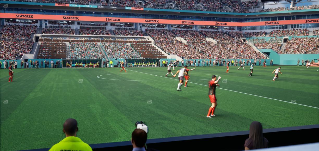 Hard Rock Stadium - Section 119 Seat View