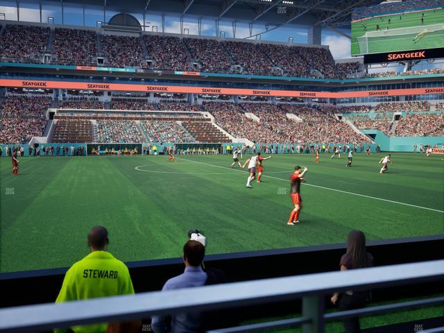 Hard Rock Stadium - Section 119 Seat View