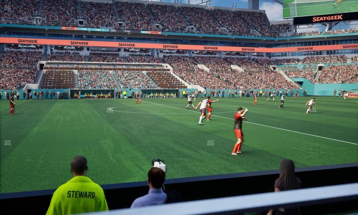 Hard Rock Stadium - Section 119 Seat View