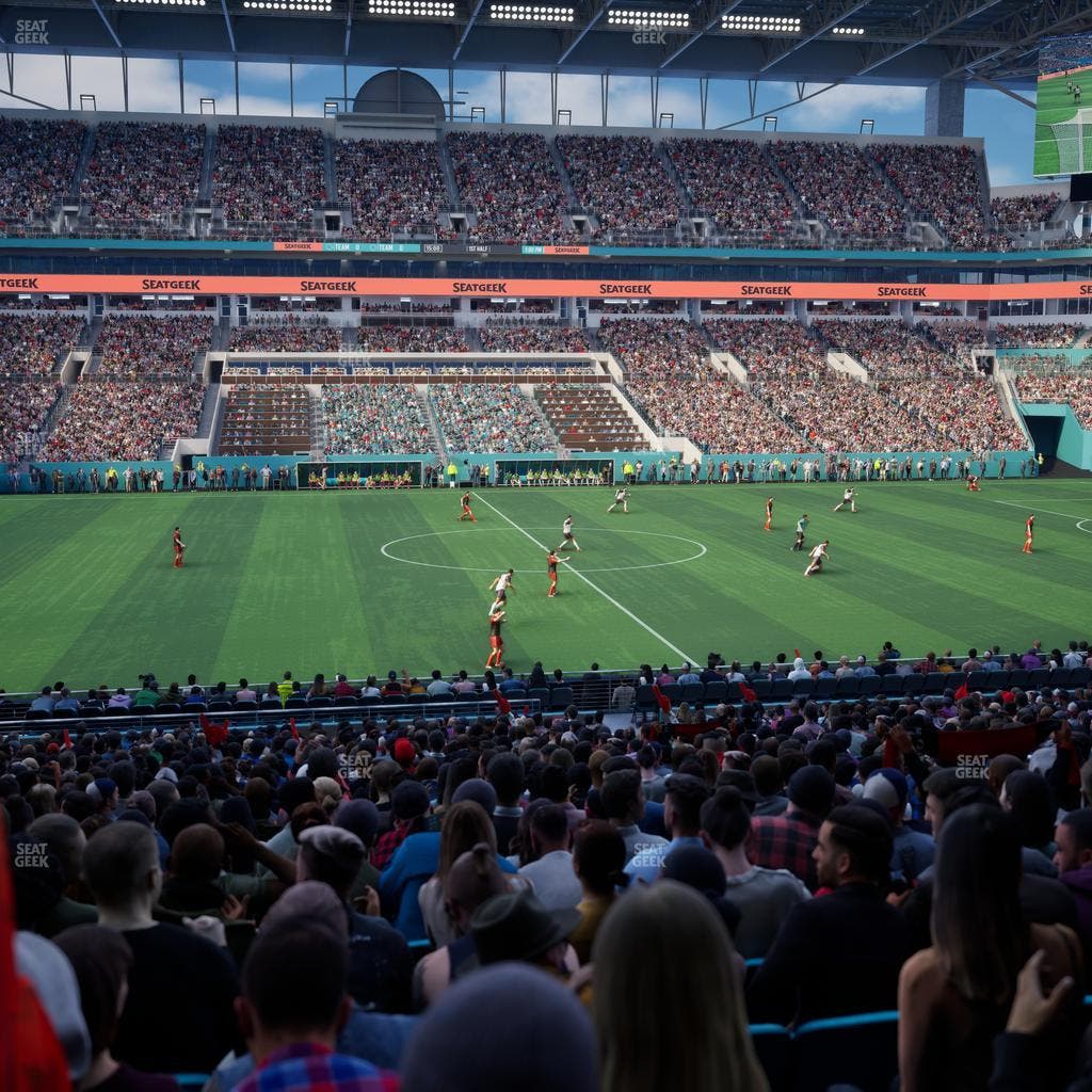 Hard Rock Stadium - Section 119 Seat View