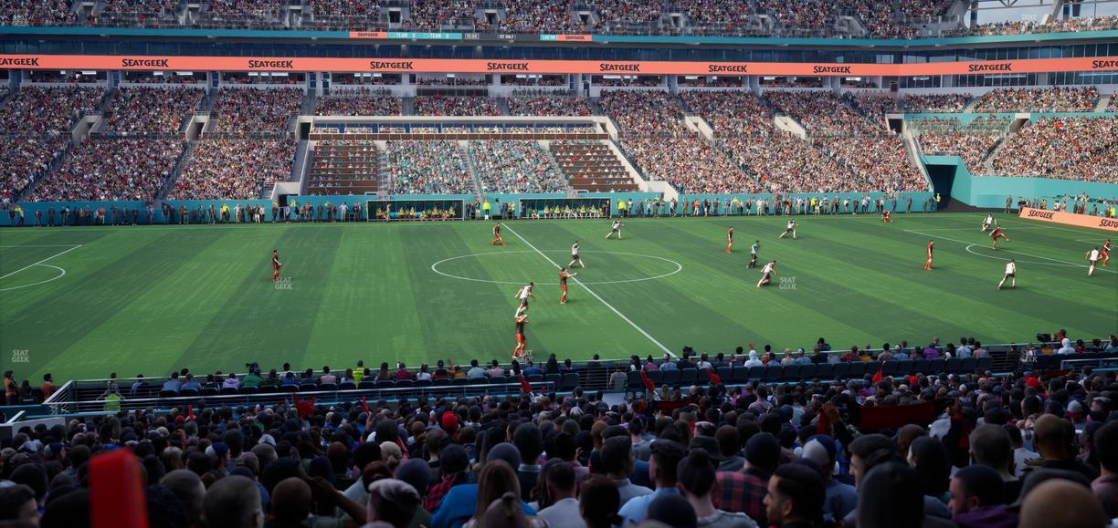 Hard Rock Stadium - Section 119 Seat View