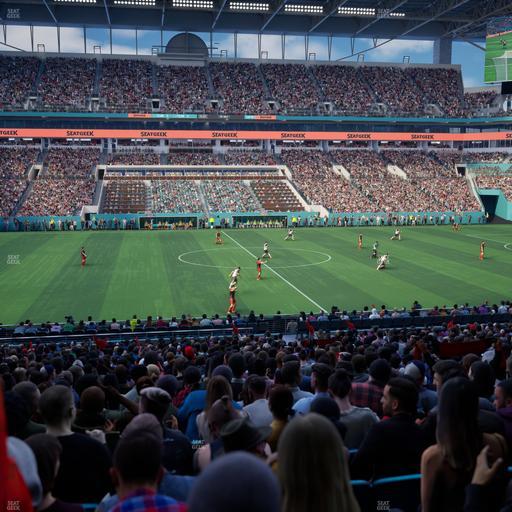 Hard Rock Stadium - Section 119 Seat View