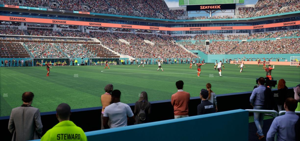 Hard Rock Stadium - Section 120 Seat View